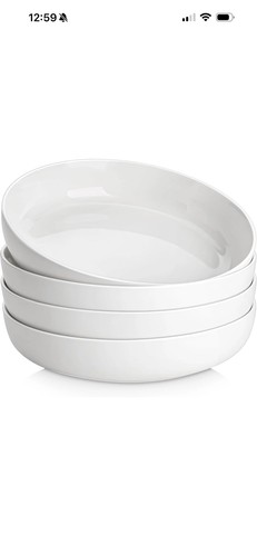 Malacasa large pasta bowls - malacasa,