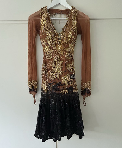 Latin ballroom dress size 6 - dress, 4/6