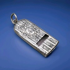 Antique Solid Silver Repousse