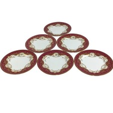 Paragon Fine Bone China Decorative Side Plates Royal Design Set of 6 15.5 cm