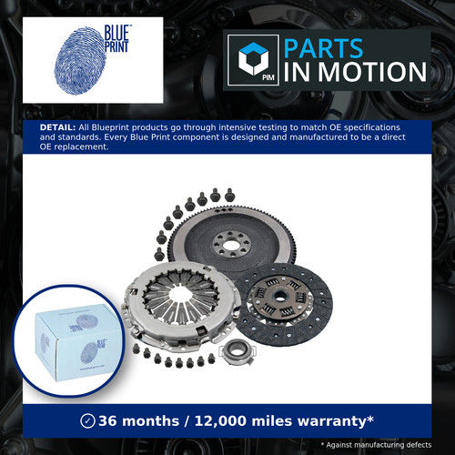 Dual solid flywheel clutch - solid,