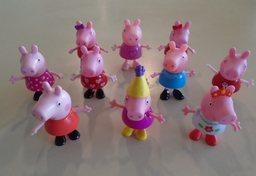 Peppa pig figure lot - figure, p1