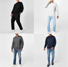 Slazenger Men Fleece Crew Neck