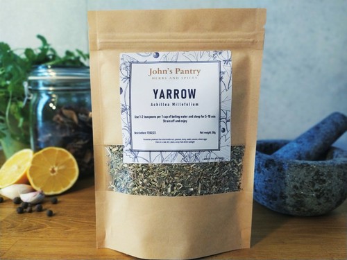 Yarrow dried herb achillea - herb, (achillea