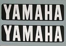 YAMAHA RD400 ENGINE CASING RESTORATION DECALS X 2