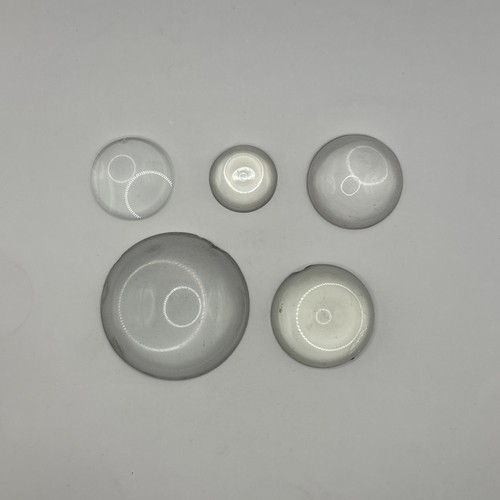 Lot vintage clear glass - 5,