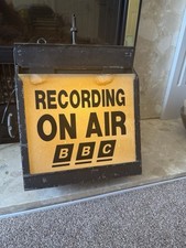 Vintage Original Recording On Air Studio Light - Delivery Available 