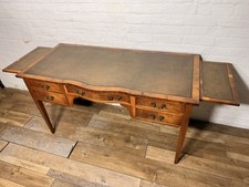 Yew Wood Writing Table Desk