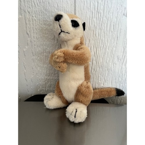 Plush meerkat stuffed animal - plush,
