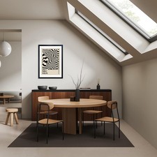 50x70cm Large Black Poster