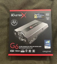 Creative Sound BlasterX G6 7.1-CHANNEL HD Gaming DAC for PS4/5 pc Xbox (Inc VAT)