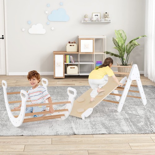 Kids climbing triangle set - kids,