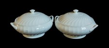 Two matching Wedgwood Candlelight Vegetable Tureens With Lids