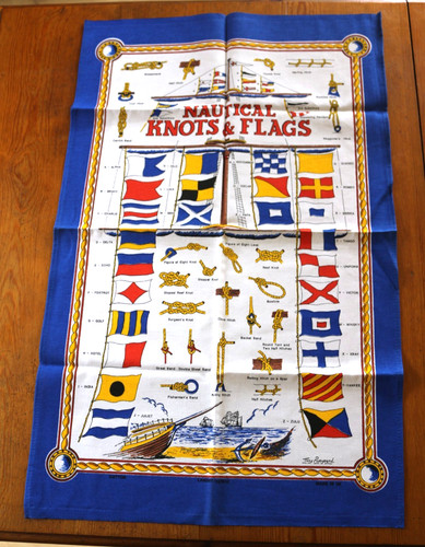 Nautical knots and - nautical, flags