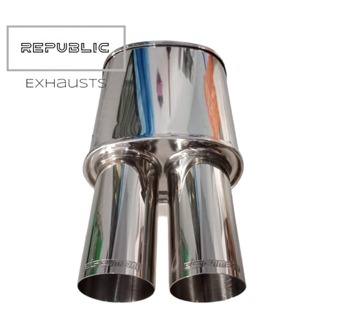 Custom backbox exhaust for bmw - custom,