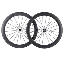 Tubular Carbon Wheels 60mm Carbon Road Wheelset Racing Bike Wheel R13 Matte