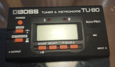 Boss TU-80 Guitar Instrument Tuner and Metronome