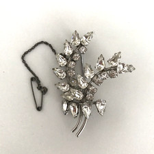 Vintage Paste Crystal Brooch