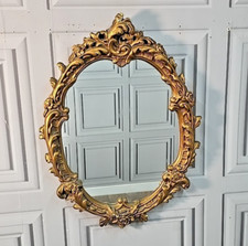 Vintage Antique Oval Rococo