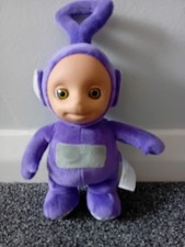 Tinky Winky Teletubbie Soft Toy 27cm Tall  Talks GRATE CONDITION