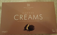 3 BOXES WHITAKERS COFFEE CREAMS DARK CHOCOLATE 200G