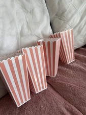 4 x Popcorn Canisters Tubs
