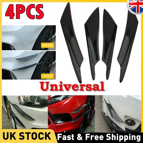 Car bumper fin canard - 4x,