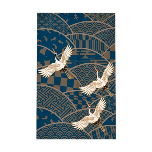 Chinese style door curtain - style,