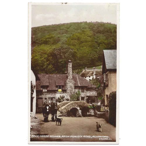 Allerford packhorse bridge - packhorse,