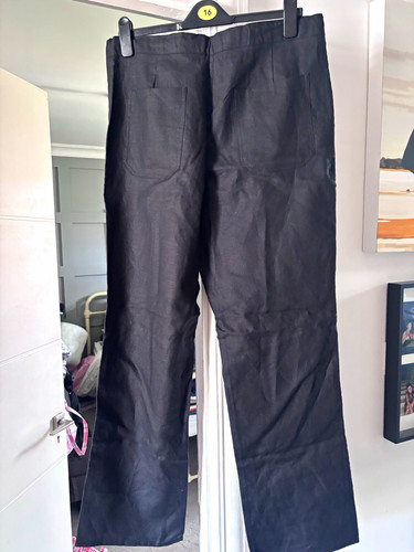 Men brax black linen - black,