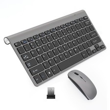 Wireless Keyboard & Mouse Combo Set –Tailored for Acer Dell Lenovo HP Desktop Ku