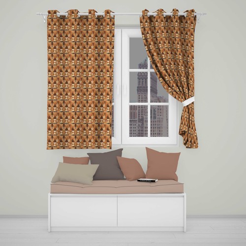Blackout eyelet curtains - blackout,
