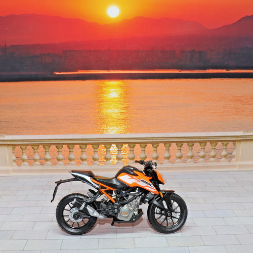Bburago ktm 250 - 250, orange