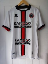Sheffield United Away Shirt 2022-2023 Size Large Errea