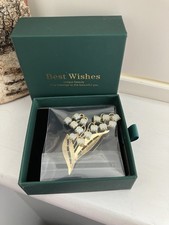 Lily Of The Valley Pin Brooch