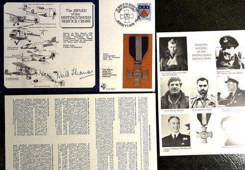 Raf cover signed commander - raf,