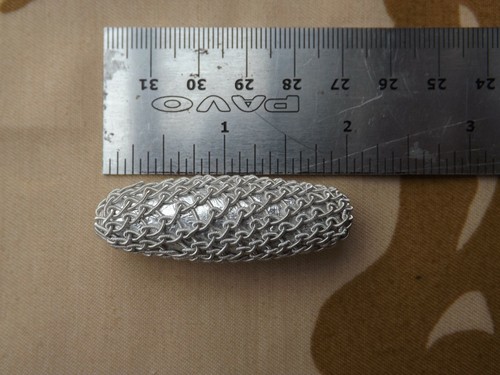 British army silver netted - british,