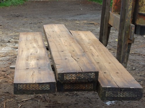 Halved oak second - halved, hand