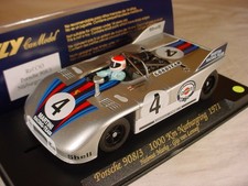 Fly Porsche 908/3 #4 Martini C63 Nurburgring 1971 near MB 1/32 slot car.
