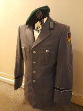 German Wachbataillon Dress Tunic With beret Cold War Eara
