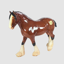 Vintage Beswick Shire Horse