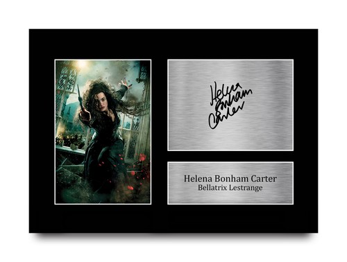 Helena bonham carter signed - helena,