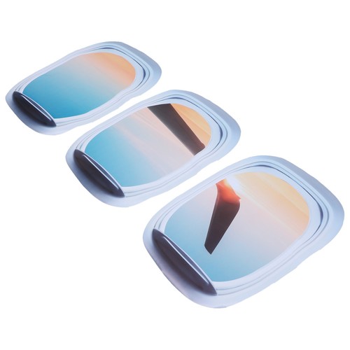 Pcs airplane window stickers - airplane,