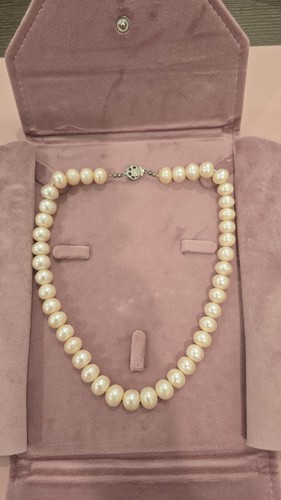White round water pearl - pearl, beaded