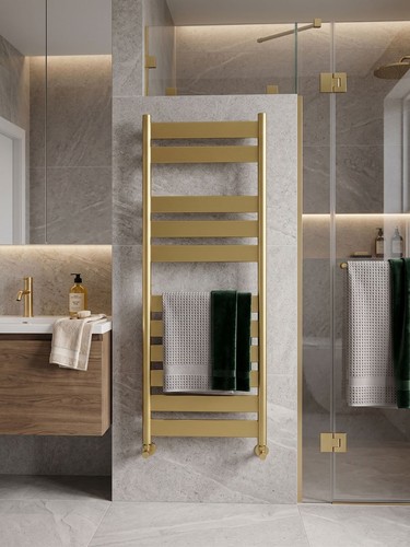 Brushed brass gold flat - brushed,