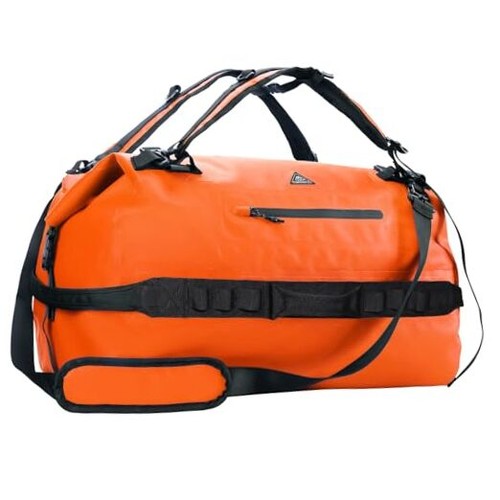 Orange roll top duffel - orange,