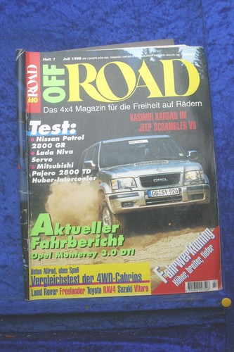 Off road 98 nissan - 7/98,