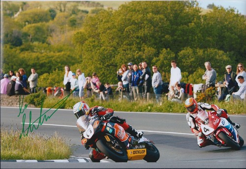 Genuine ian hutchinson signed - ian,