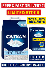 20L Catsan Hygiene Non Clumping Cat Litter 20 Litres Odour Control Kitten Litter