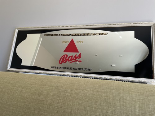 Bass draught beer mirror pub - beer,